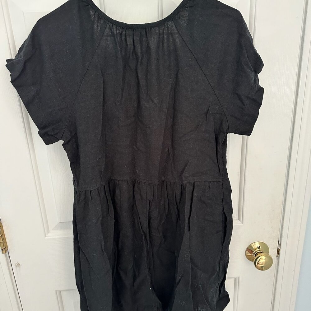 Universal Thread/Target Black Mini Dress With Pockets Size M - Picture 4 of 6